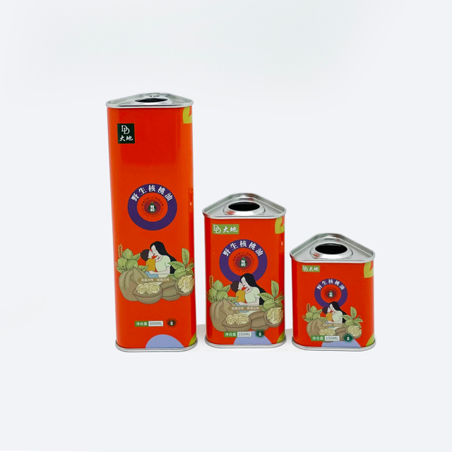 150mL 250mL 500mL 野生核桃油铁罐