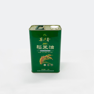 食品级1.8L稻米油铁瓶包装