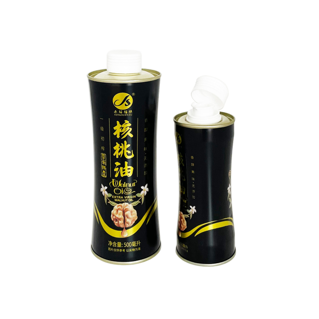 工厂直销250mL空油罐子500mL山茶油马口铁罐包装